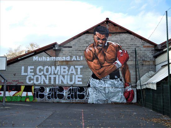 Fresque Muhammad Ali